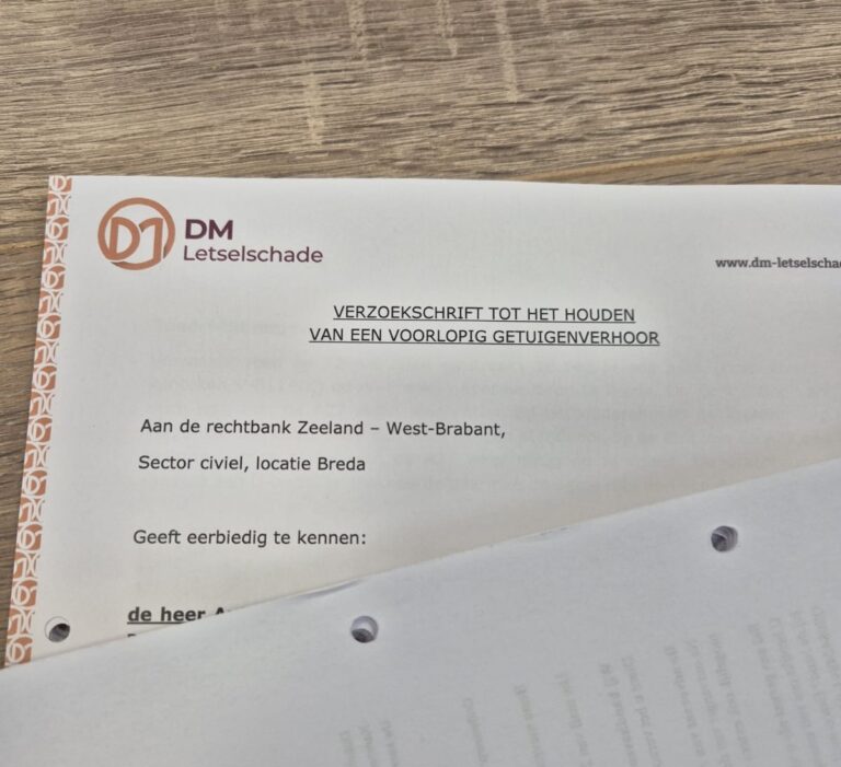 Wij schakelen de rechter in